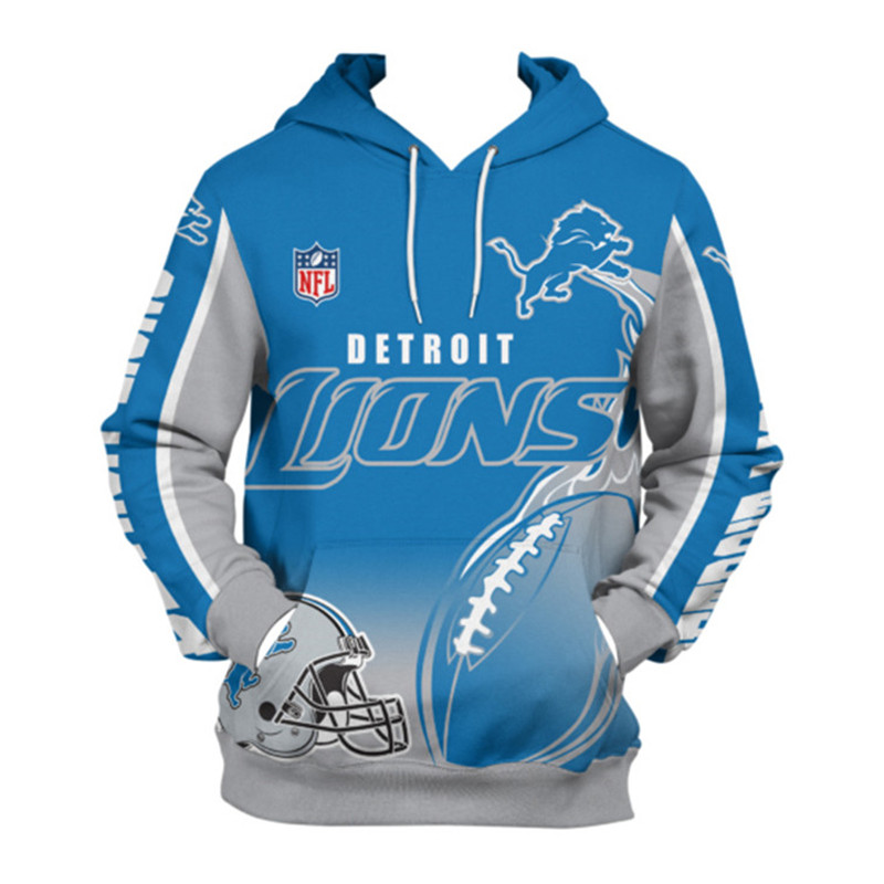 Detroit Lions Hoodies Cute Flame Balls graphic gift for men