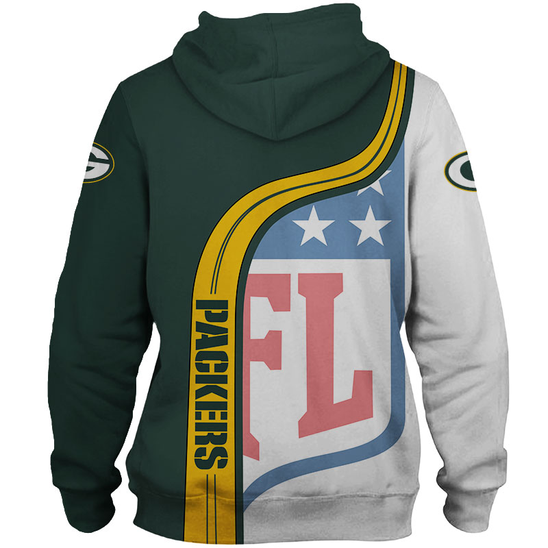 Green Bay Packers 3D Hoodie Pullover Sweatshirt NFL for fans 3 Green Bay Packers 3D Hoodie Pullover Sweatshirt NFL for fans