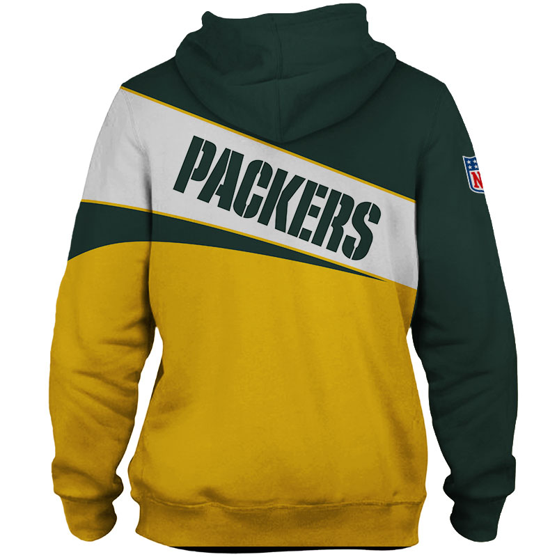 Green Bay Packers Hoodie 3D Long Sleeve Pullover new season 3 Green Bay Packers Hoodie 3D Long Sleeve Pullover new season