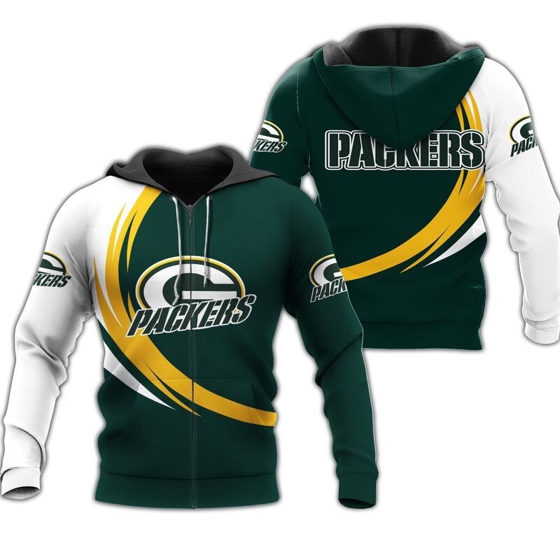 Green Bay Packers Hoodie curve graphic gift for men 2 Green Bay Packers Hoodie curve graphic gift for men