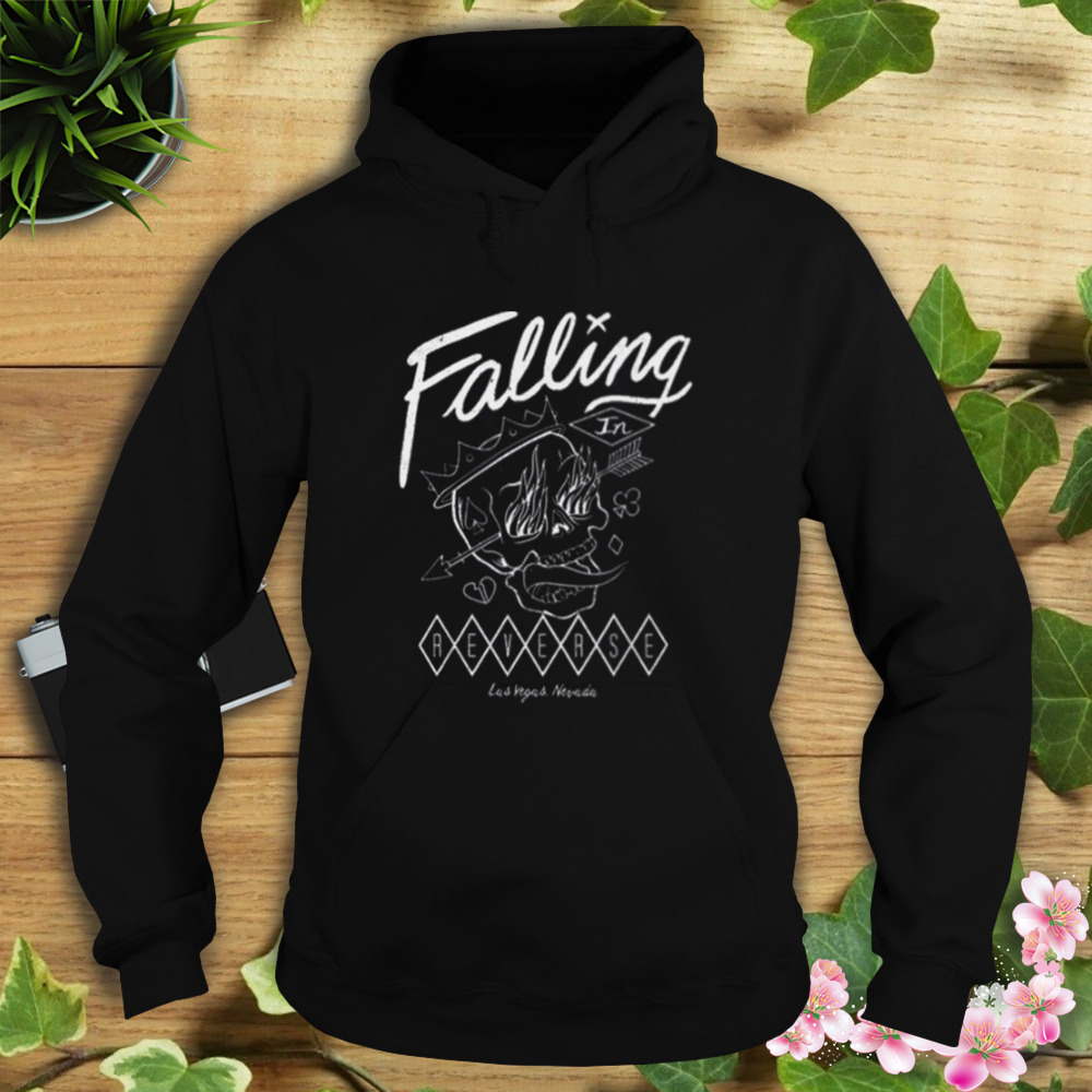 Official Merchandise Flame Skull Falling In Reverse shirt 4 Hoodie tshirt