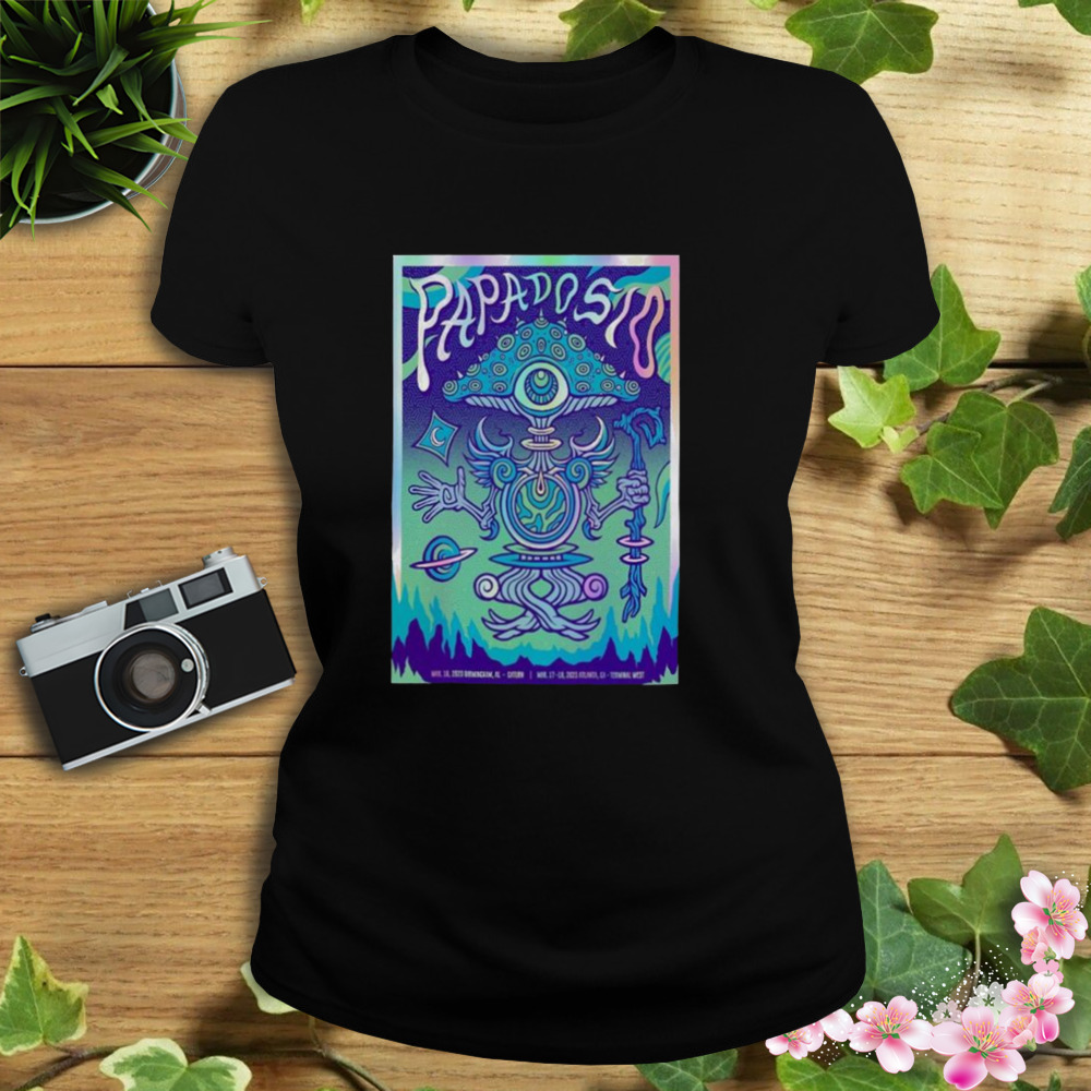 Papadosio March 17-18 2023 Atlanta GA Terminal West Poster shirt 2 Women's tshirt