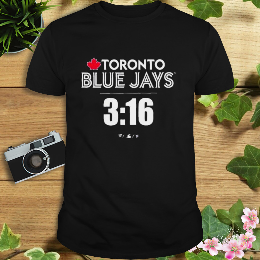 Stone Cold Steve Austin Toronto Blue Jays Fanatics Branded 3 16 shirt