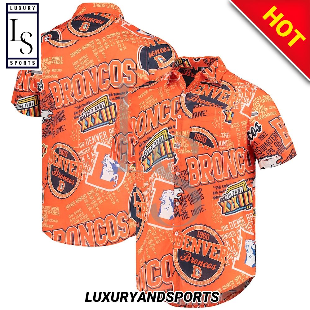 Denver Broncos Super Bowl Hawaiian Shirt
