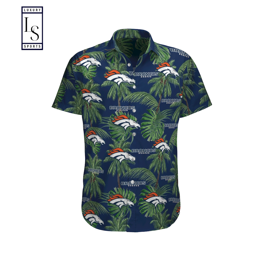 Denver Broncos Tropical Hawaiian Shirt