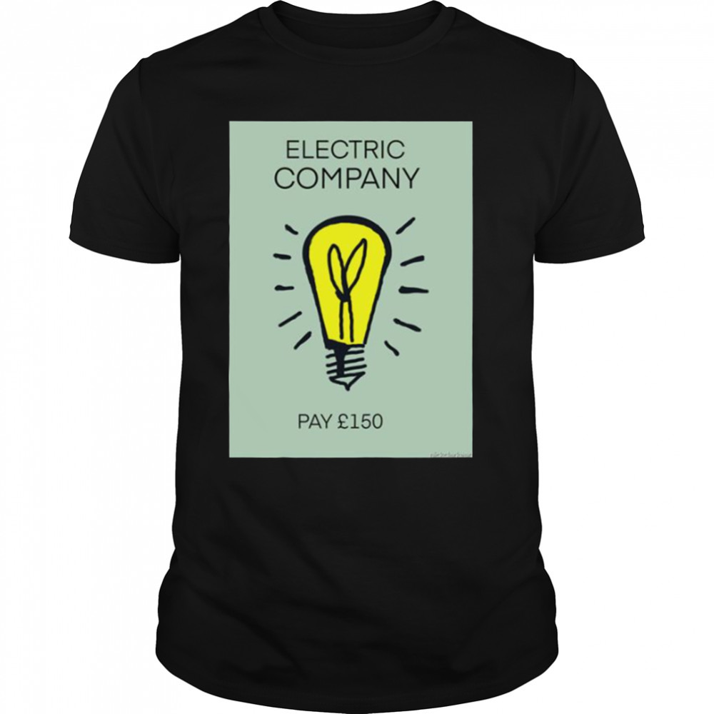 Electric Company Monopoly shirt