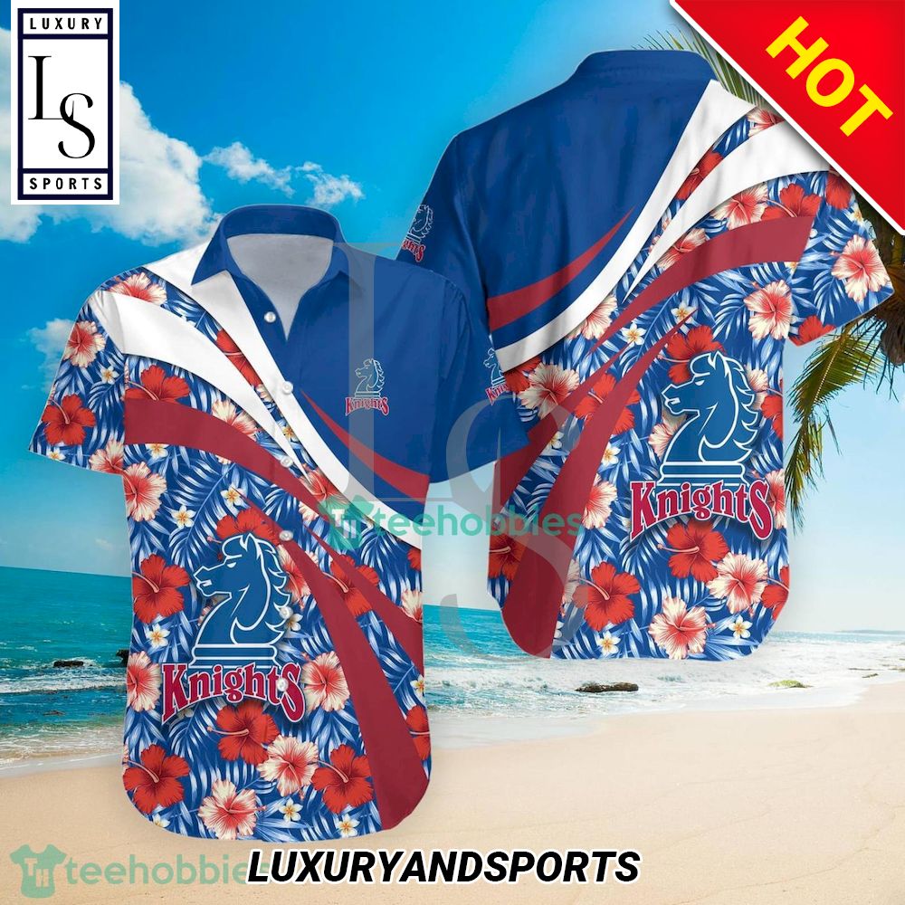 Fairleigh Dickinson Knights NCAA Hibiscus Tropical Flower Hawaiian Shirt