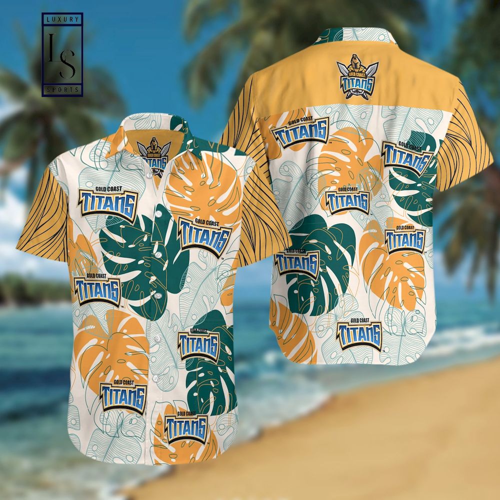 Gold Coast Titans Summer Hawaiian Shirt
