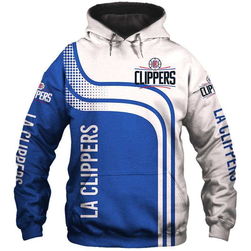 Los Angeles Clippers hoodie 3D cheap basketball Sweatshirt for fans