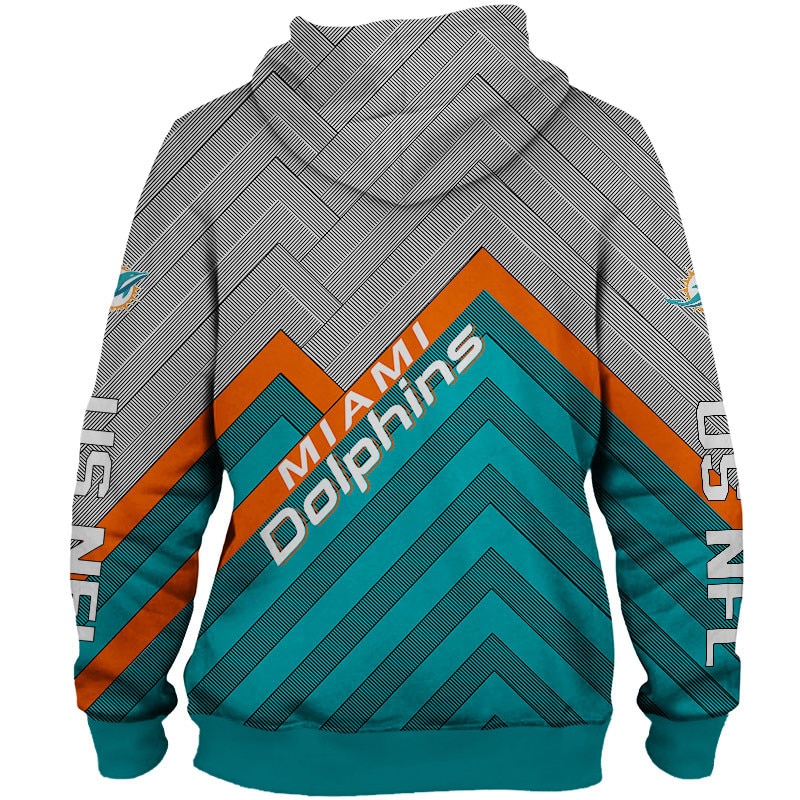 20% SALE OFF Miami Dolphins Zip Up Hoodies 3D Sweatshirt Pullover