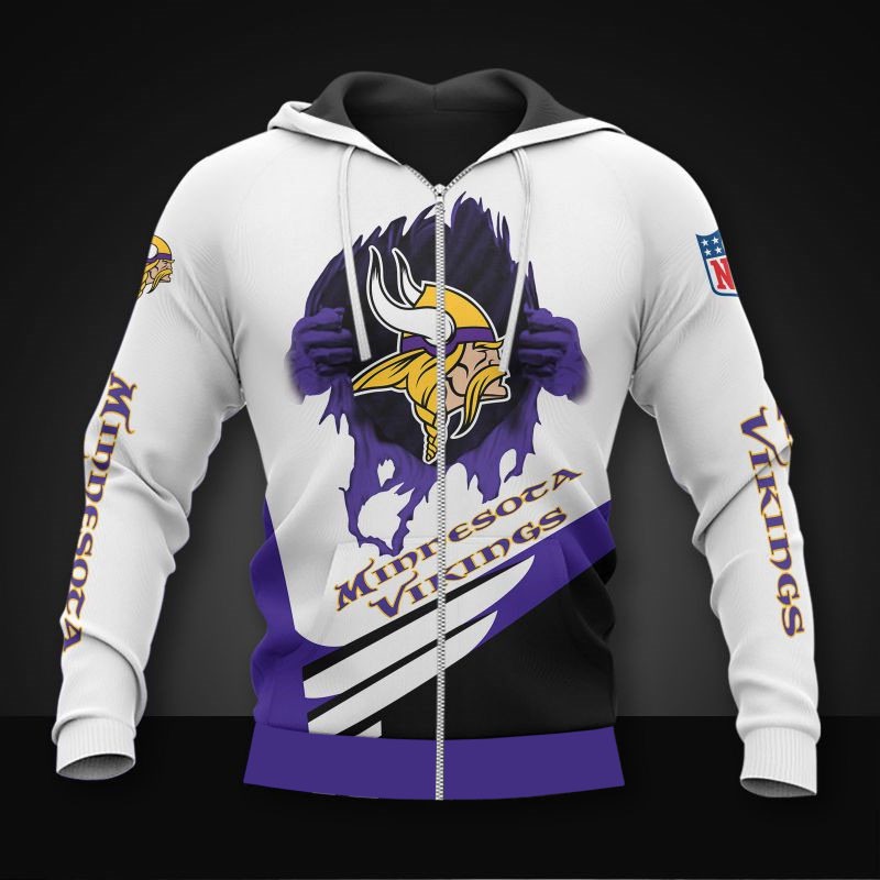 Minnesota Vikings Hoodies Football Graphic Gift For Fans - Reallgraphics