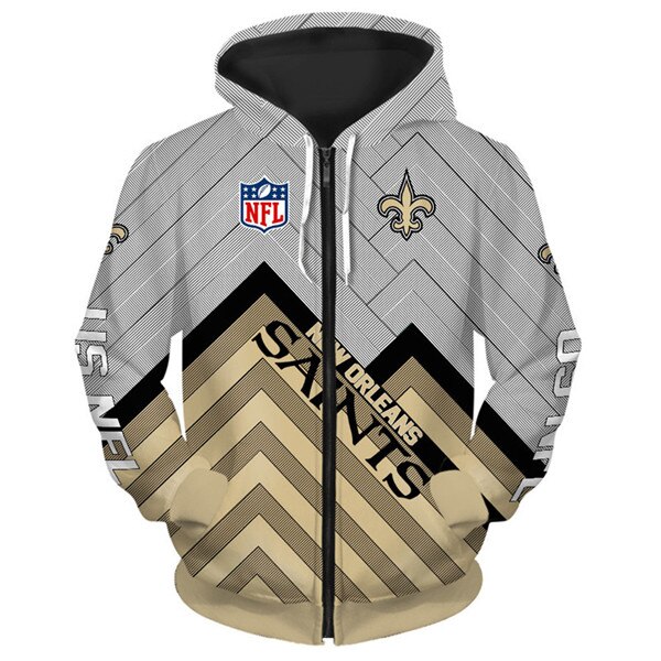 New Orleans Saints Hoodie 3D cheap Long Sweatshirt Pullover size S-5XL