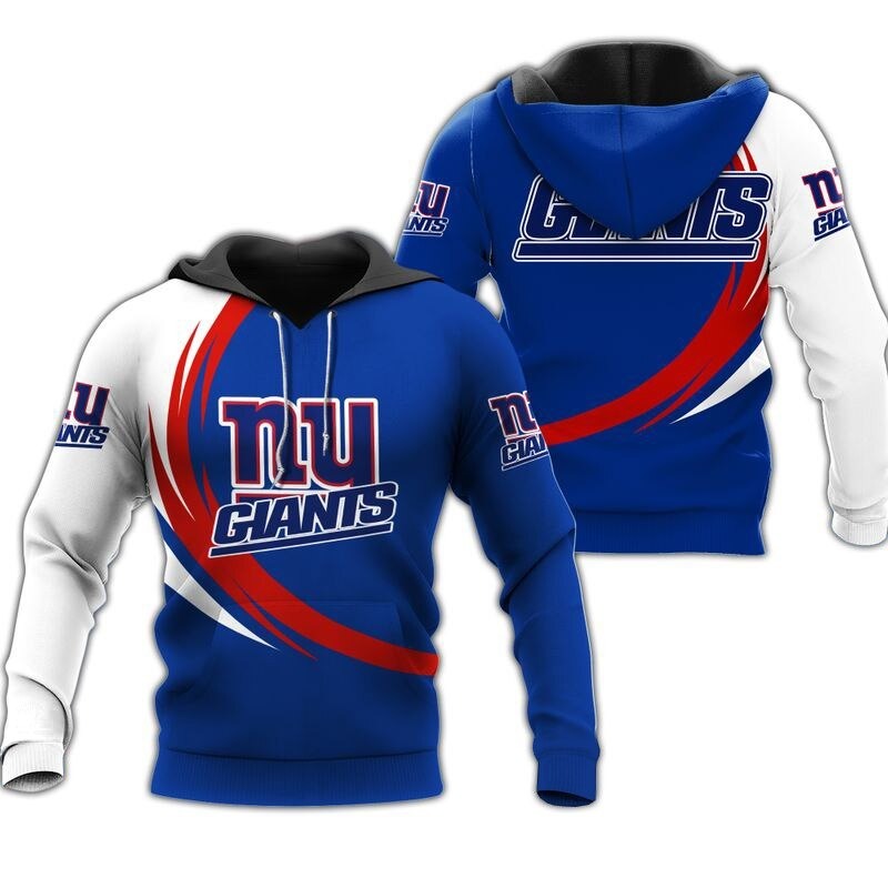 New York Giants Hoodie curve graphic gift for men