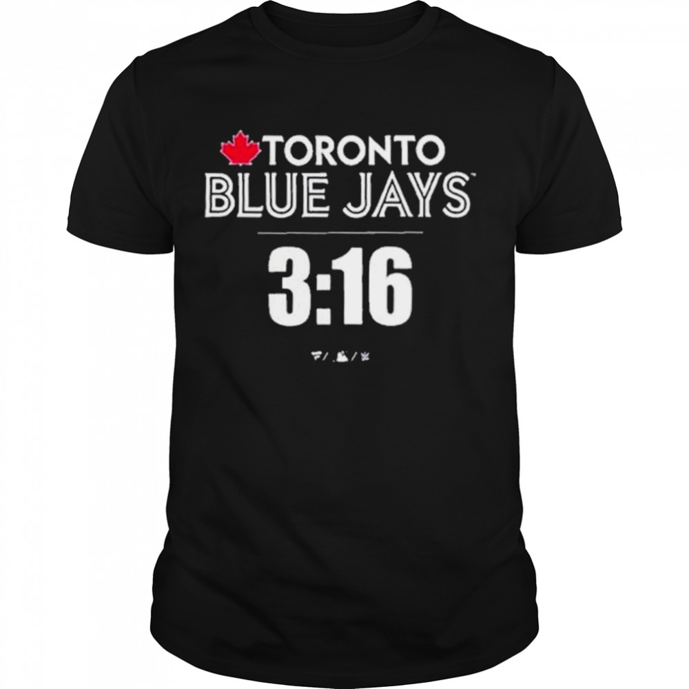 Stone Cold Steve Austin Toronto Blue Jays Fanatics Branded 3 16 shirt