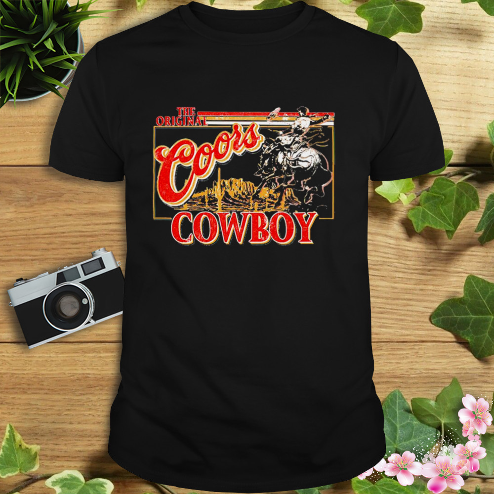 The Original Coors Cowboy shirt