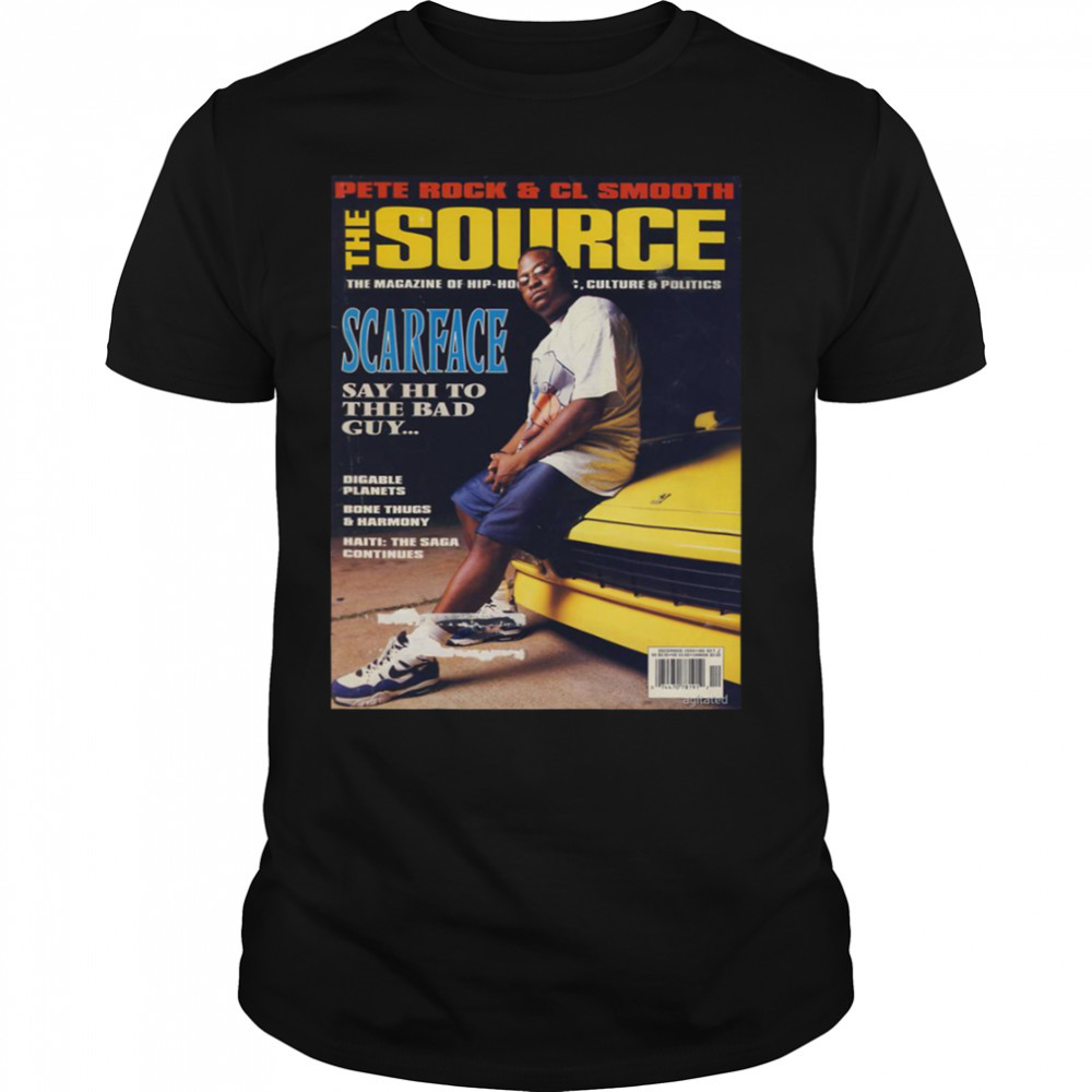 The Source 90s Cover Scarface shirt