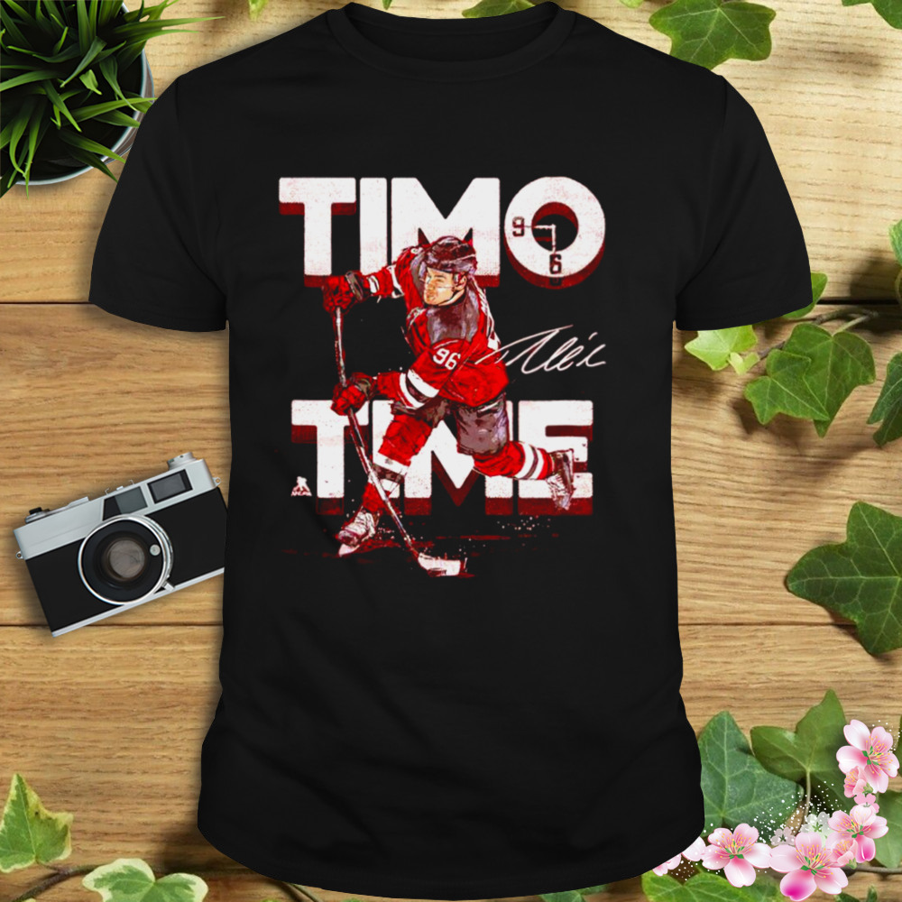 Timo Meier New Jersey Timo Time signature shirt