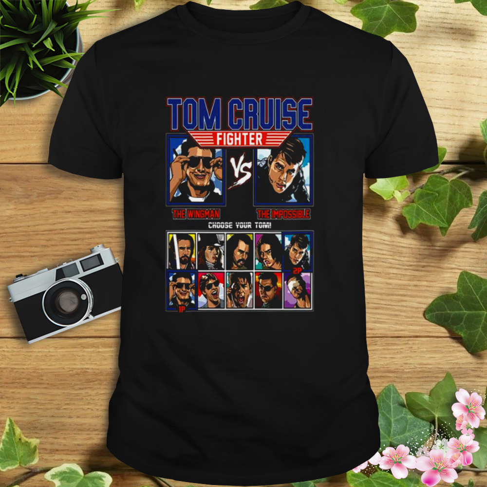 Tom Cruise Fighter Topgun Vs Mission Impossible shirt