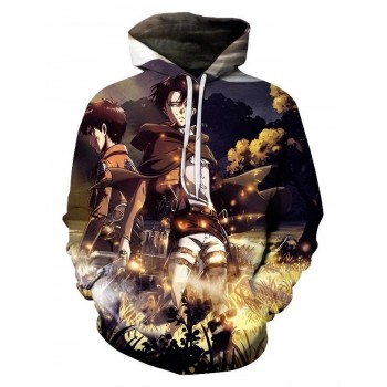 ANIME ATTACK ON TITAN 3D HOODIE