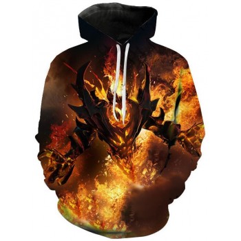 DEMON EATER DOTA 2 3D HOODIE