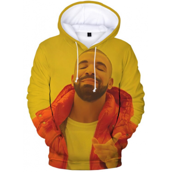 DRAKE HOTLINE BLING 3D HOODIE