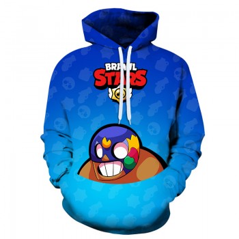 EL PRIMO RARE BRAWLER BRAWL STARS 3D HOODIE