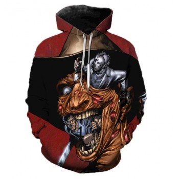 FREDDY KRUEGER HALLOWEEN 3D HOODIE