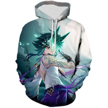 GENSHIN IMPACT ACTION ROLE PLAYING GAME 3D HOODIE