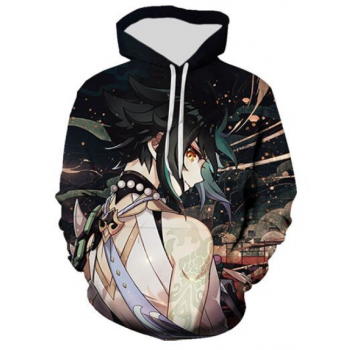 GENSHIN IMPACT METAVERSE 3D HOODIE