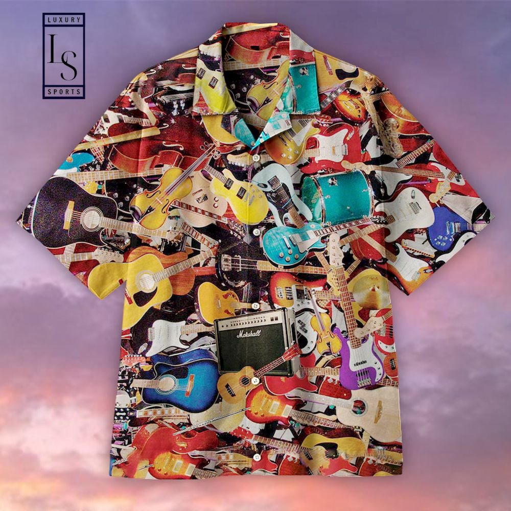 Guitar Collection Hawaiian Shirt