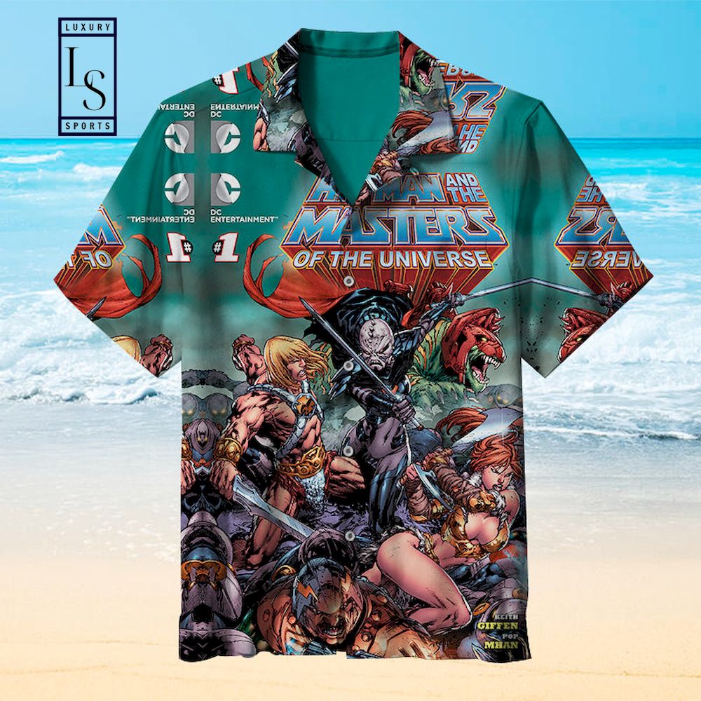 Human And the Masters Of The Universe Hawaiian Shirt