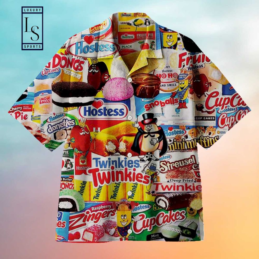 I Like These Desserts Hostess Hawaiian Shirt