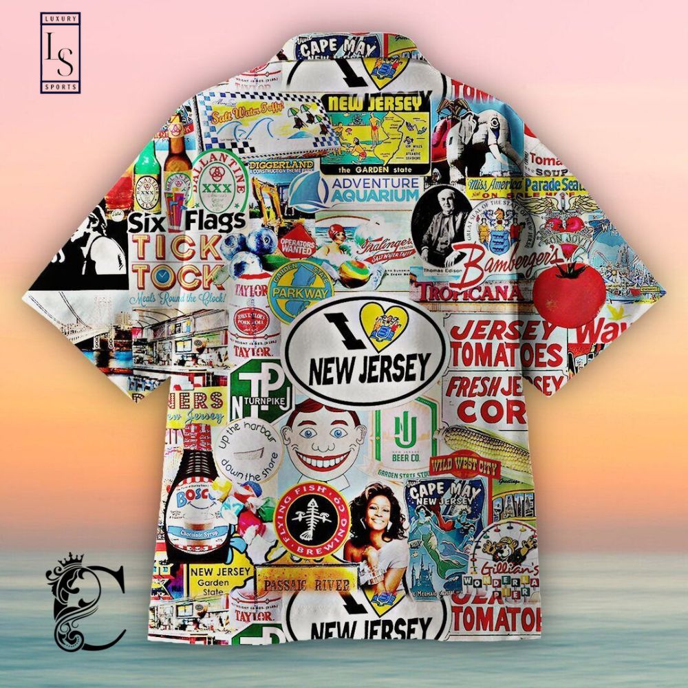 I love New Jersey Hawaiian Shirt