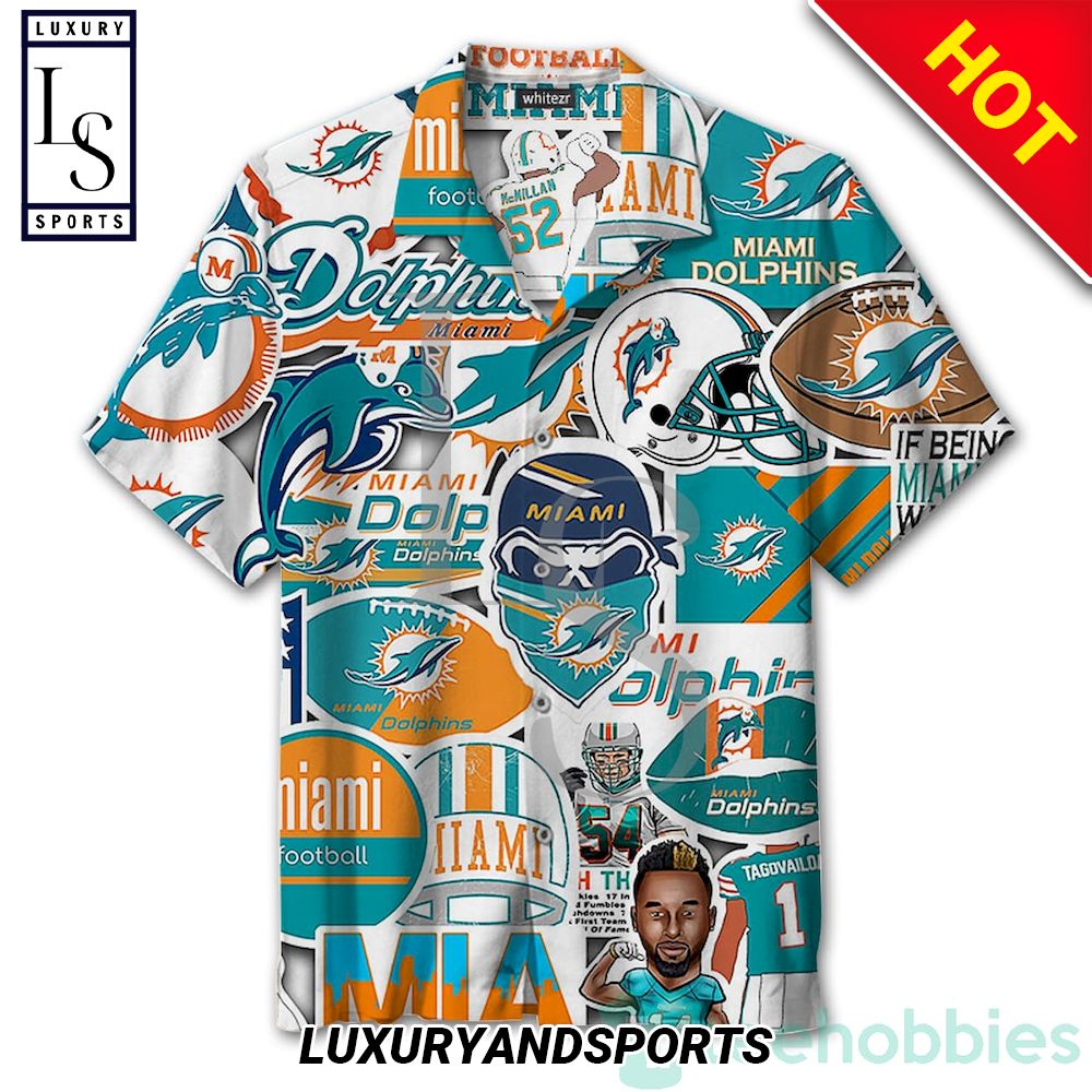 If Being Miami Dolphins Player Hawaiian Shirt