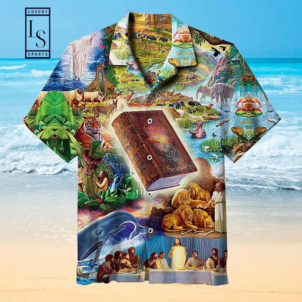 Inspirational The Holy Bible Hawaiian Shirt 3D