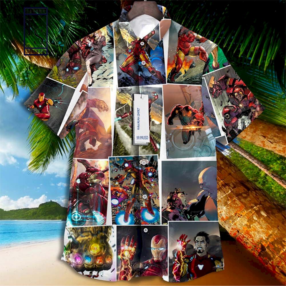 Iron Man Marvel Comics Hawaiian Shirt