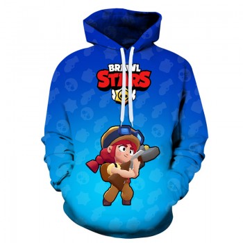 JESSIE BRAWL STARS 3D HOODIE