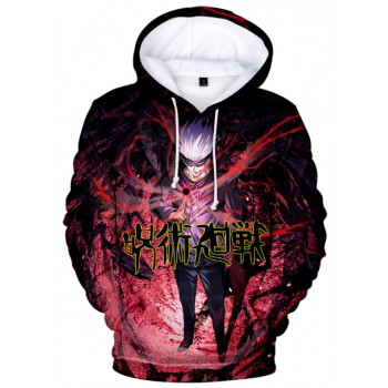 JUJUTSU KAISEN JAPANESE MANGA 3D HOODIE