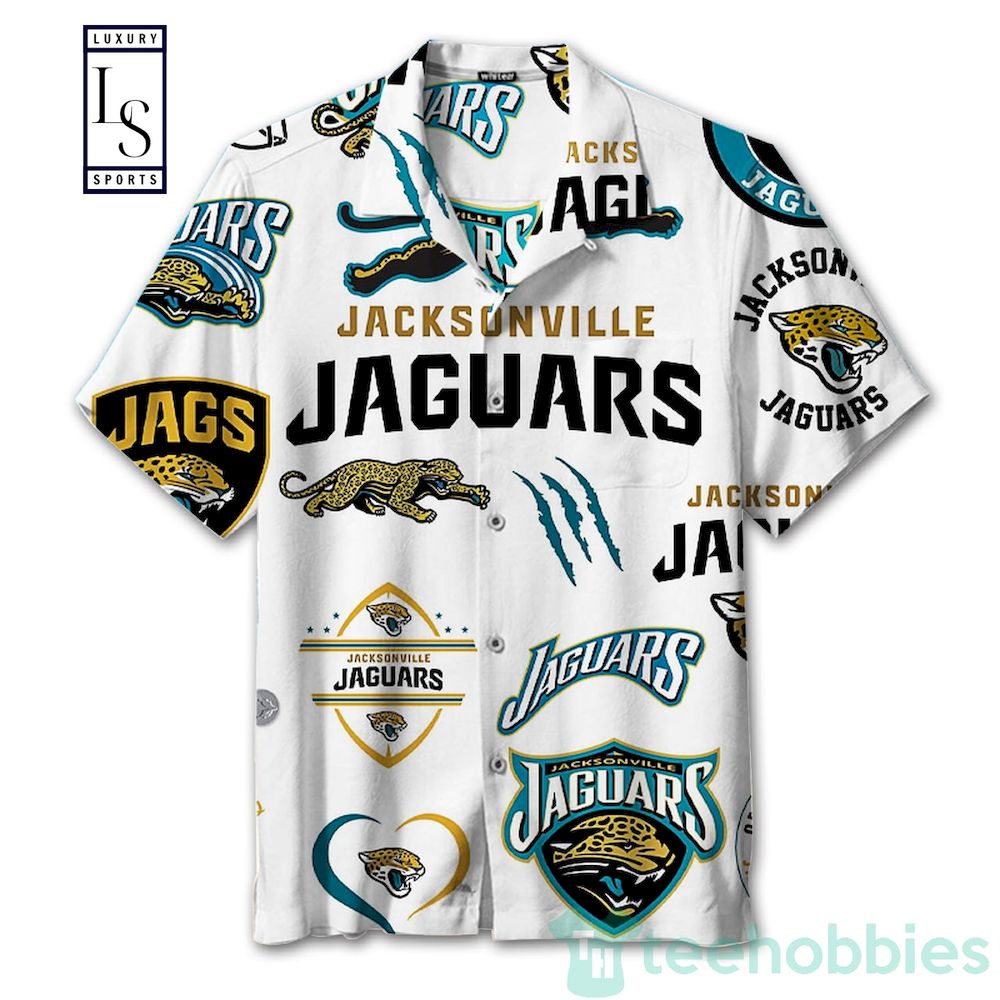 Jacksonville Jaguar Logo Hawaiian Shirt