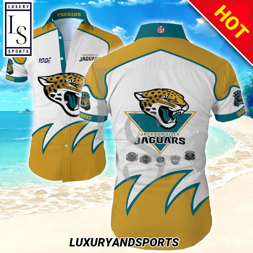 Jacksonville Jaguars 100Th Anniversary Hawaiian Shirt