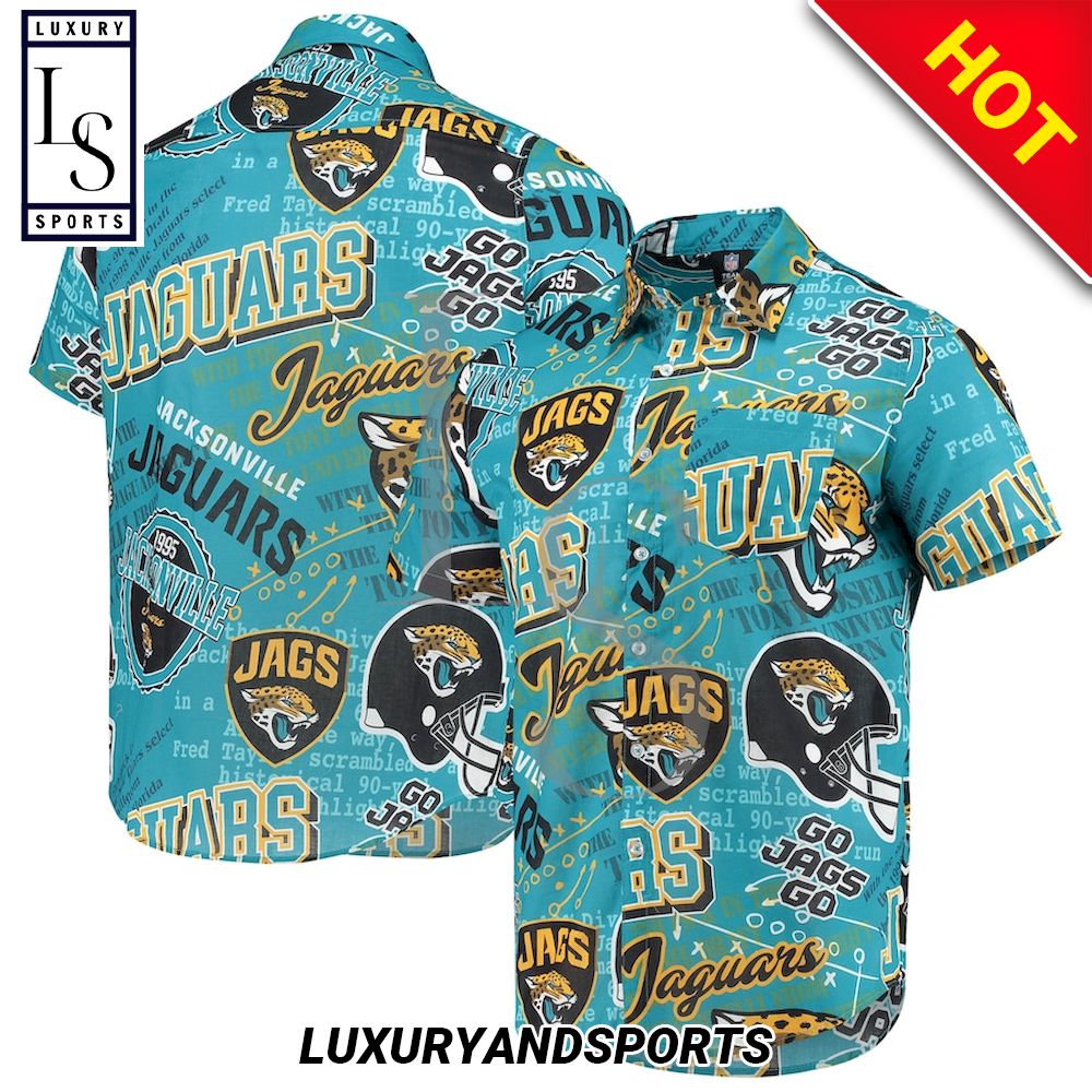 Jacksonville Jaguars Go Jags Go Hawaiian Shirt