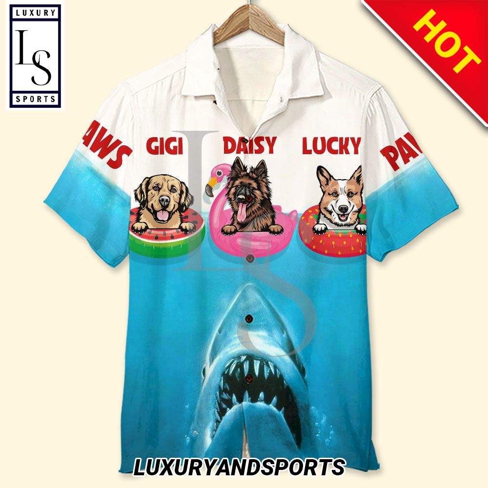 Jaws Attack Dog Personalized Hawaiian Shirt