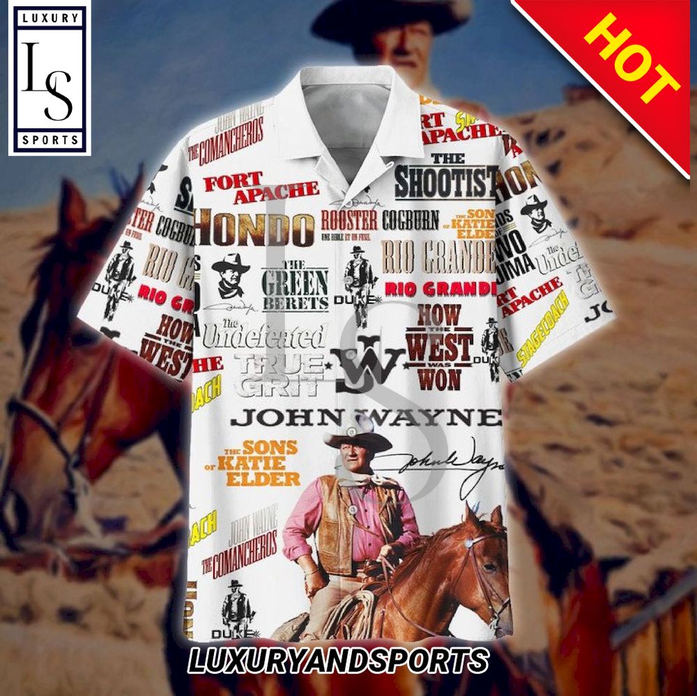 John Wayne Hawaiian Shirt