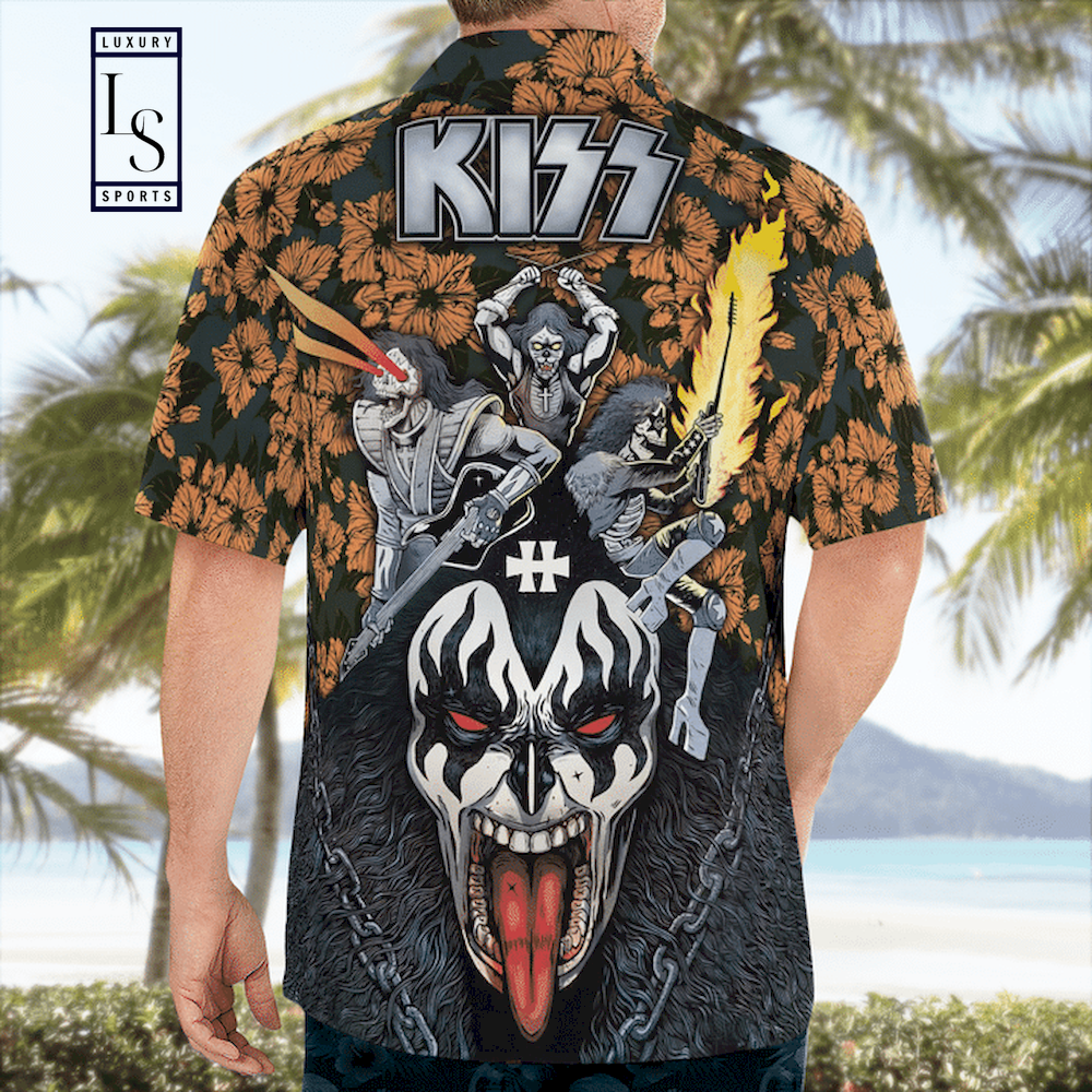 KISS Heavy Mental Hawaiian Shirt