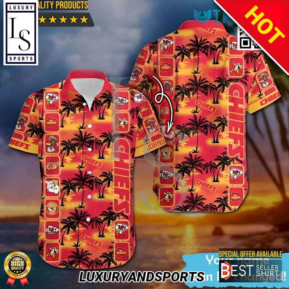 Kansas City Chiefs Logo History Hawaii Shirt