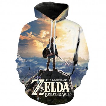 LINK THE LEGEND OF ZELDA 3D HOODIE