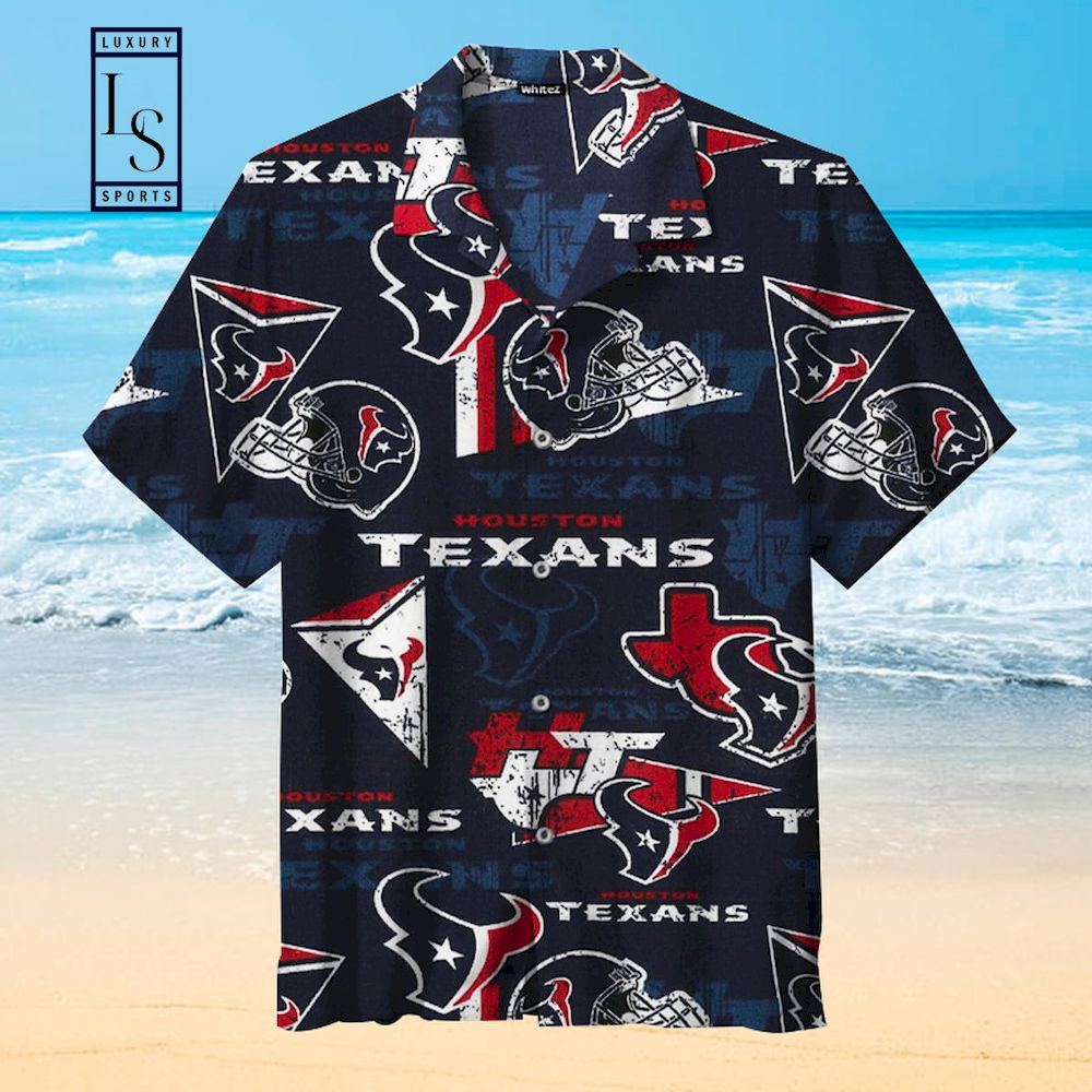 Let's go Houston Texan Hawaiian Shirt