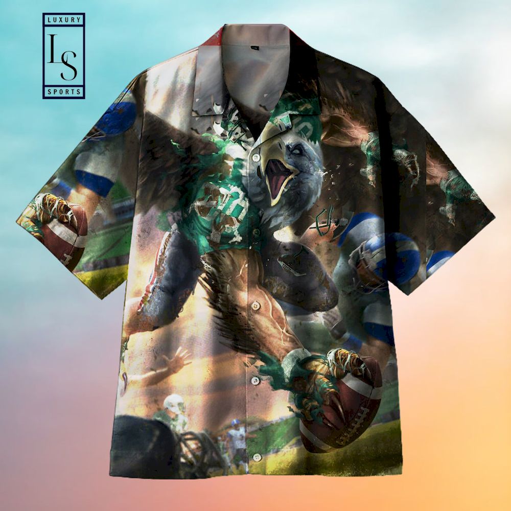 Like An Eagle Philadelphia Hawaiian Shirt