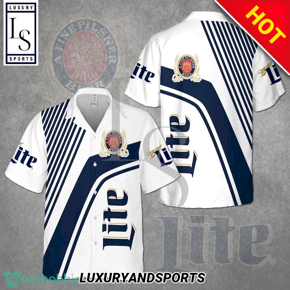 Lite Beer Hawaiian Shirt And Shorts For Beer Lover