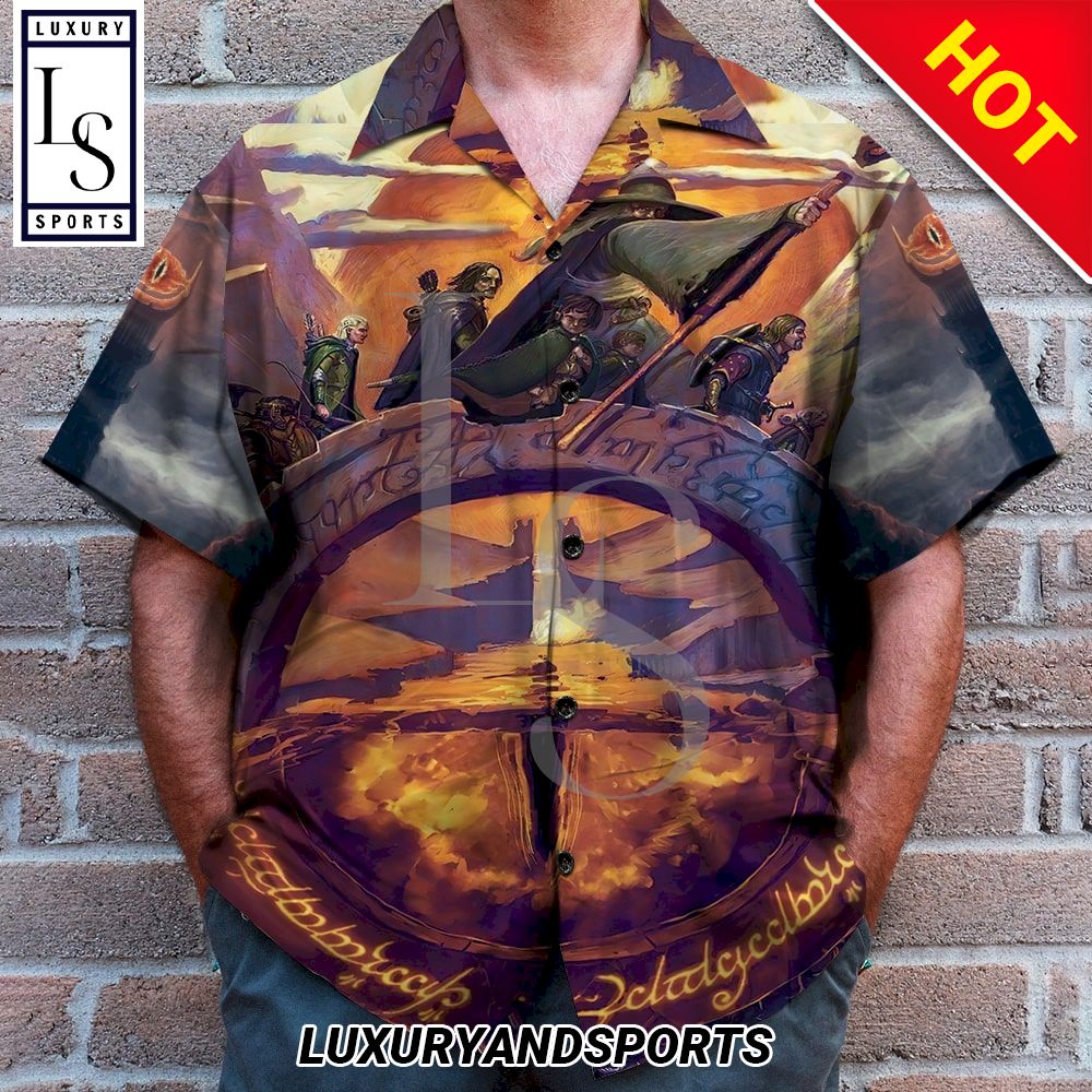 Lord Of The Ring Hawaiian Shirt 3D